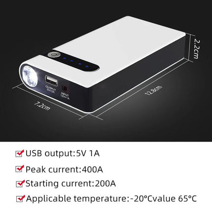 Car Jump Starter 30000mAH Portable Vehicle Charger Power Bank Battery Engine