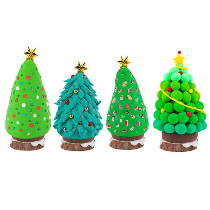 DIY Christmas Tree Clay Kit Make Your Own Christmas Tree Ornament Kit Gift