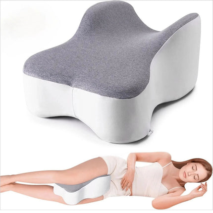 Premium Leg Pillow Foam Memory Leg and Knee Pain Relief Pillow for Side Sleeping