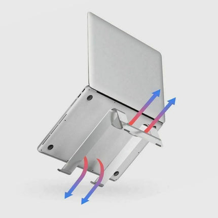 Portable Aluminium Laptop Stand Tray Holder Riser For Ipad MacBook Notebook AU