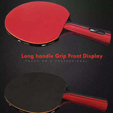 1 Pair Professional Shakehand Longhand FL Table Tennis Ping Pong Racket Bat