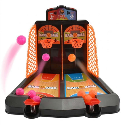 2 Players Mini Basketball Shooting Game Indoor Table Games Set Toy Gift