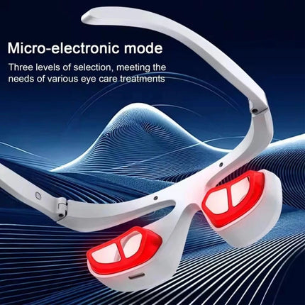 3D Eye Red Light Therapy Under-Eye Glasses for Removal Eye Wrinkles Dark Circles