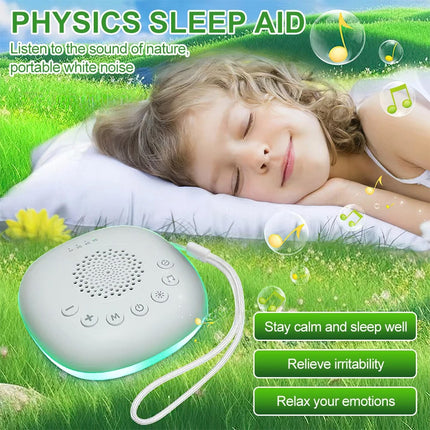 White Noise Machine Sleep Sound Therapy Relaxation For Adults Nature Sounds
