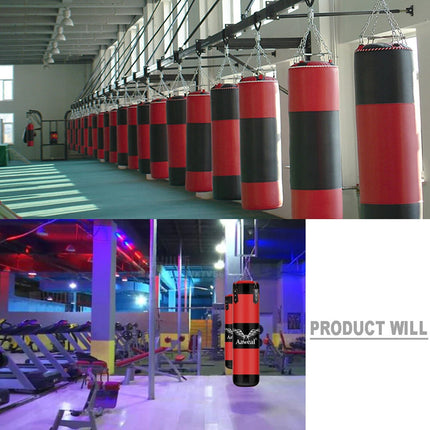 Punch Bag Boxing Set 100cm Heavy MMA Punching Kicking Home Gym Exercise Bag
