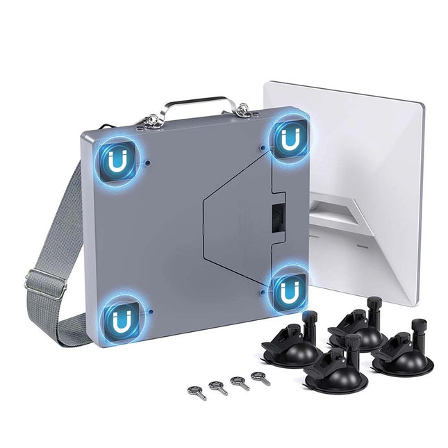 5 in 1 Magnetic & Suction Cup Mount with Protective Case for Starlink Mini