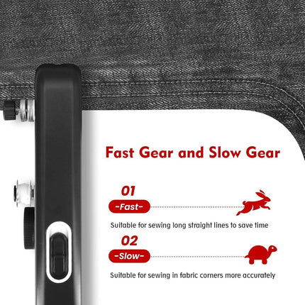 Portable Mini Handheld Cordless Sewing Machine Hand Held Thread Stitch Clothes