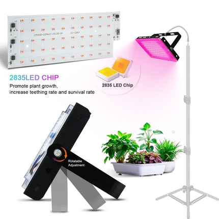 Full Spectrum Plant 96 LED UV Grow Light Halo Lamp For Indoor Hydroponic Plant