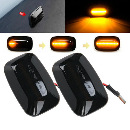 2PCS LED Side Indicator Lights For Toyota Land Cruiser Prado 90 Series 1996-2002