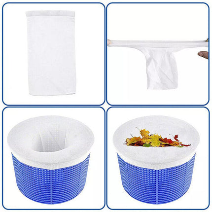 30Pcs Swimming Pool Skimmer Socks Baskets Skimmers Net Filter Storage Bag