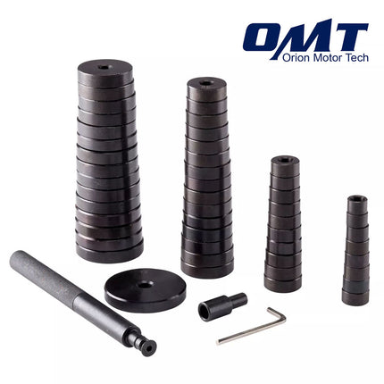 52Pc Custom Bushing Bearing Seal Driver Push Press Disc Tool Set 18mm-65mm
