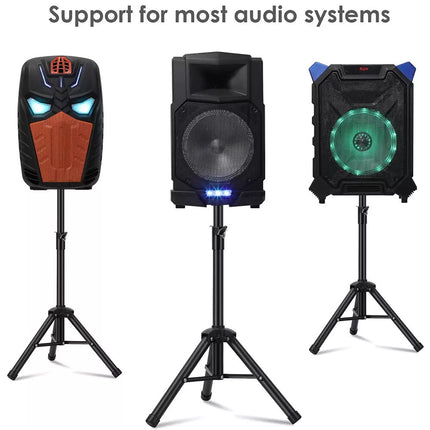0.9-1.8M Stand Speaker Stands Heavy Duty Tripod Adjustable Portable Carry Home Studio stand