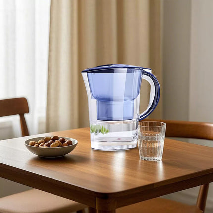 2.5L Water Purifying Jug Reduces Fluoride Toxins with Filter Cartridge