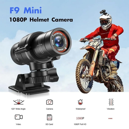 1080P HD WiFi Sports Action Camera for Cycling & Outdoor Activities, Compact Portable Video Camera