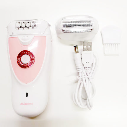 2 in 1 Epilator Women Instant Pain Free Electric Hair Removal Remover Body Face