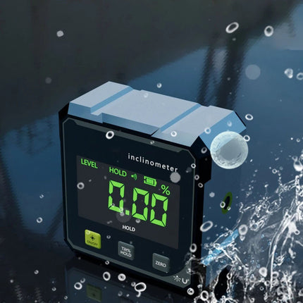 Digital Angle Finder with Electronic Laser, 4-Side  Angle Gauge, Cube