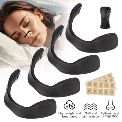 Snore Stopper Nasal Strips With Band Easy Breathing Sleep Aid 60 Pack
