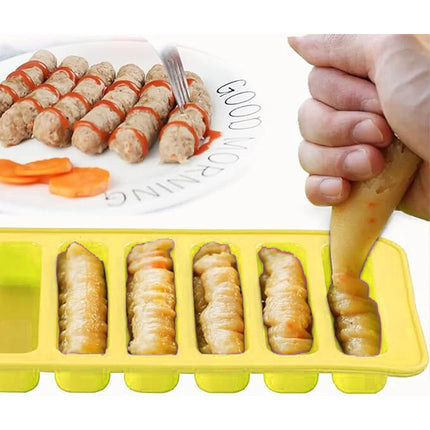 2 xSilicone Chocolate Baking Mould Cookie Finger Shaped Molds Ice Tray Long Strips