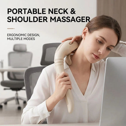 Seahorse Shoulder and Neck Massager Three Level Pressure Adjustment Human Hand