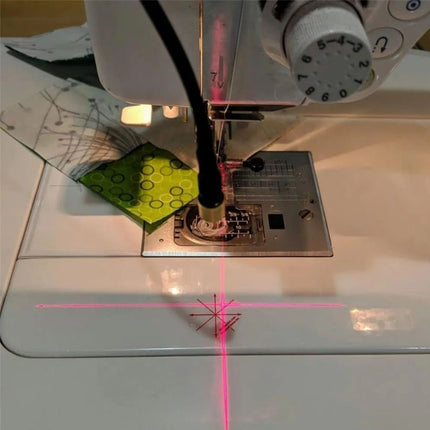 USB Positioning Laser Cross/Line Lamp w/ Magnetic Base Sewing Machine Cutting