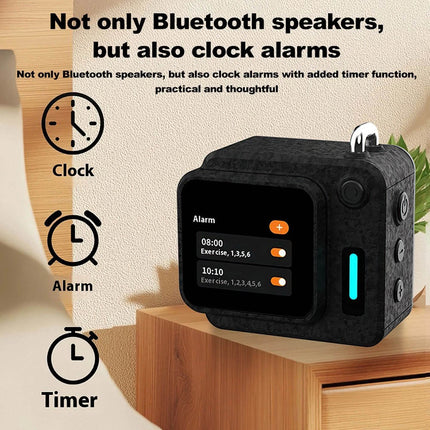 Powerful Bluetooth Speaker with LED Display Screen Wireless Portable Mini Stereo