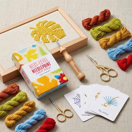 Next-Level Needlepoint Card Deck: 50 Innovative Stitches and Techniques for Tape