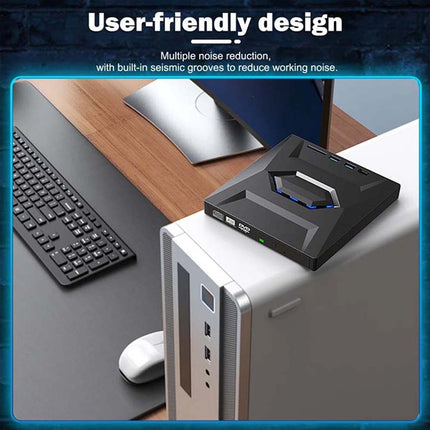 External CD DVD Drive USB 3.0 Writer Burner Reader Player for PC Laptop Windows