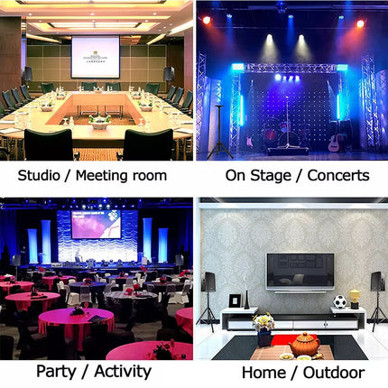 0.9-1.8M Stand Speaker Stands Heavy Duty Tripod Adjustable Portable Carry Home Studio stand