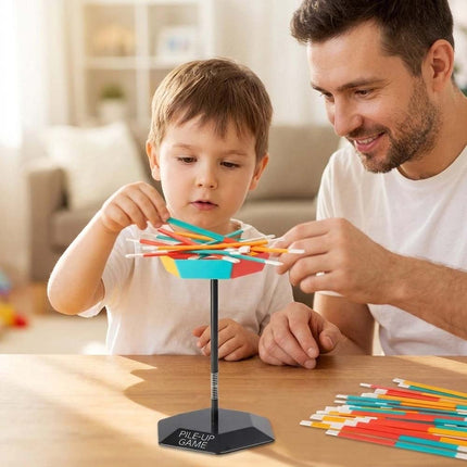 Stacking Stick Game Balance Stacking Interactive Colorful Stick Pile Game