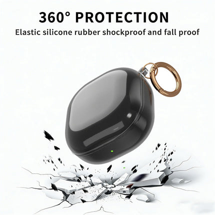 2 Pcs Silicone Protective Cover Case Clear Samsung Galaxy Buds 2 Live Pro Earbuds With
