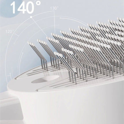 White Spritz Defur Comb For Cats Pet Dog Water Steam Brush Spray Comb For Grooming