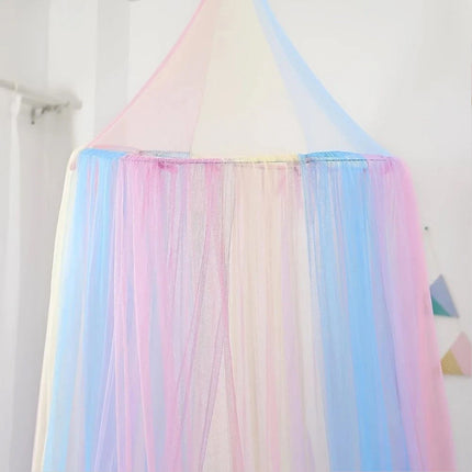 1pc Dome Mosquito Net Netting Canopy Princess Style Bed Canopy Bed Room Decor