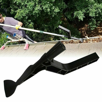 New Gutter Roof Cleaning Tool Hook Shovel Scoop Leaves Dirt Remove Home Cleaner