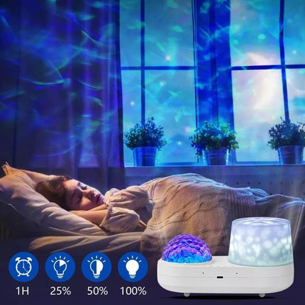 16in1 Ocean Starry Projector Galaxy Nebula Night Light for Kids Bedroom Decor