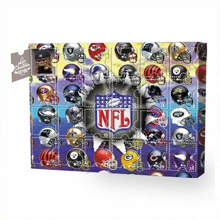 Christmas Countdown Gift  NFL's Advent Calendar for Football Fans - New in Box - Limited Edition