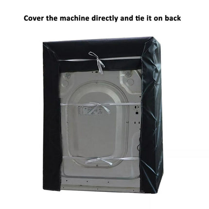Waterproof Dustproof Washing Machine Top Cover Protect Front Load Washer Dryer  (63x68x100cm)
