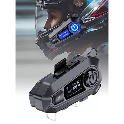 Bluetooth 5.4 Motorcycle Helmet Headset Wireless Call Motorbike Headphone