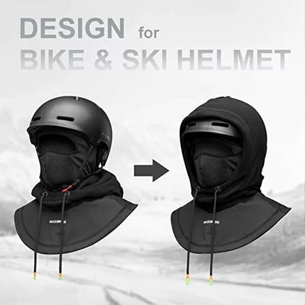 Cycling Full Face Mask Unisex Winter Mask Thermal Fleece Balaclava Ski