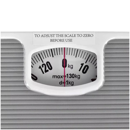 Mechanical Bathroom Scale Machine Weighing Scales Weight Display 130kg