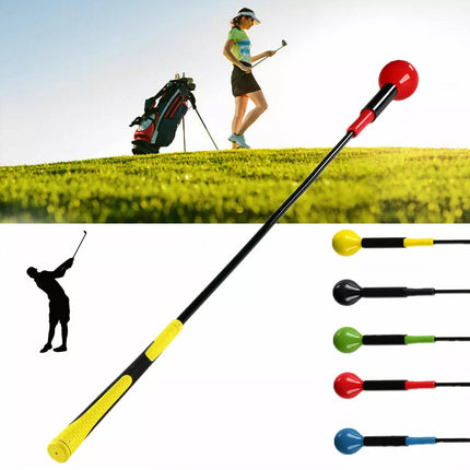 1.2m Golf Swing Stick Training Aid Trainer Strength Speed Practice Warm Up Tempo