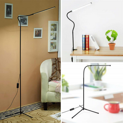 Modern LED Floor Lamp Standing Lamp Reading Light Bedroom Living Room 4 Models