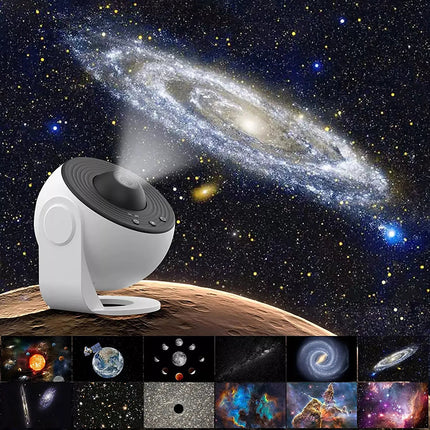 13in1 Planetarium Galaxy Starry Sky Projector LED Night Light Rotating Star Lamp