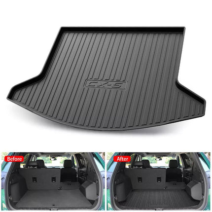 Heavy Duty Car Cargo Mat Boot Liner Luggage Tray for Mazda CX5 CX-5 KF 2017-2024