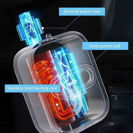 Mini Electric Instant Tankless Hot Water Heater Under Sink Shower Water System