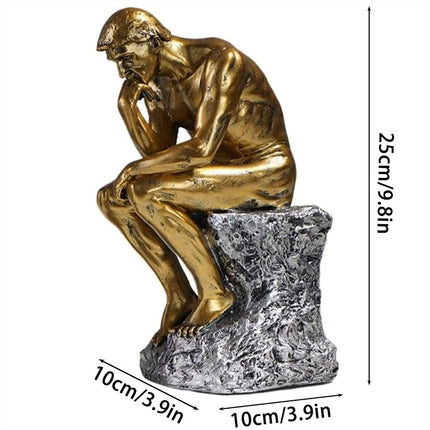 Modern Resin Statue Tabletop Figurine Home Decor Decorative Ornament Living Room