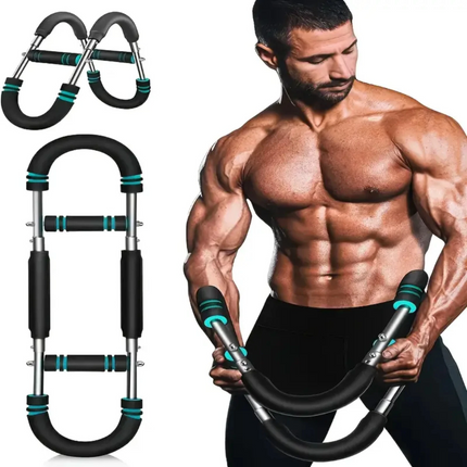 Training Adjustable Arm Trainer 3 Levels Chest Twister Home Workout Detachable 40kg