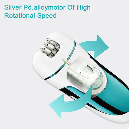 Women Epilator Painless Face Facial Hair Removal Cordless Electric Remover Body