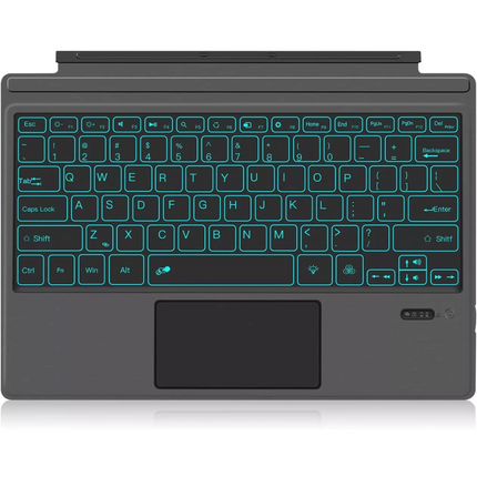 Touchpad Bluetooth Keyboard Backlit Wireless For Microsoft Surface Pro 3/4/5/6/7