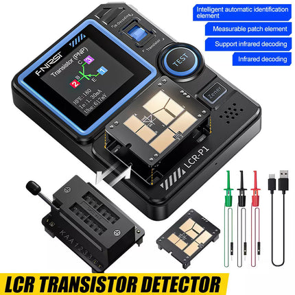 Transistor Tester Diode Triode Capacitance Meter LCR ESR MOSFET
