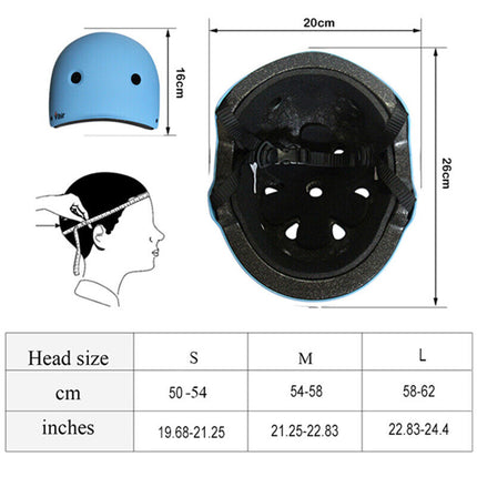 Bicycle Helmet Bike Cycling Bike & Skate Kids Adult Safety Helmet Outdoor Sport Black L